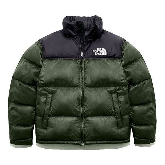 

Куртка nuptse jacket 'olivegreen' The North Face, зеленый