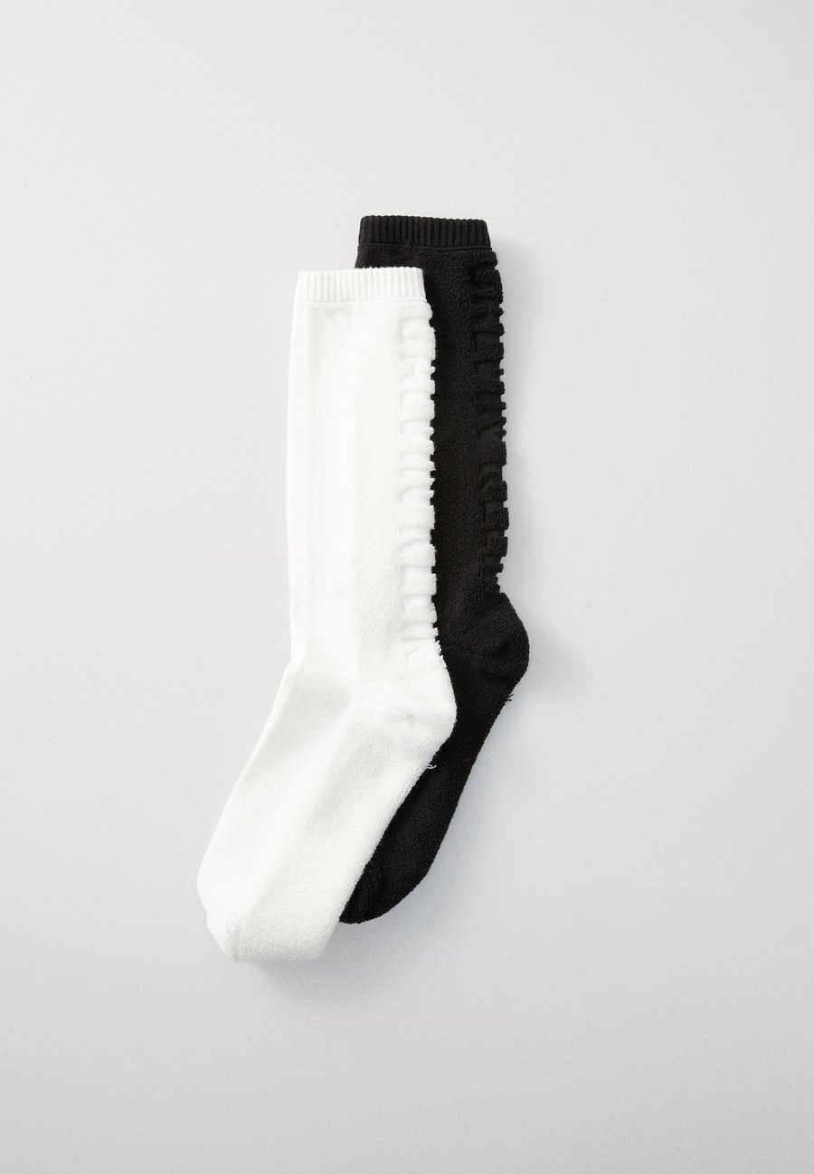 

Носки Calvin Klein Underwear WOMEN SOCK LOGO ECOM 2 PACK, Off White/Black/Off-White