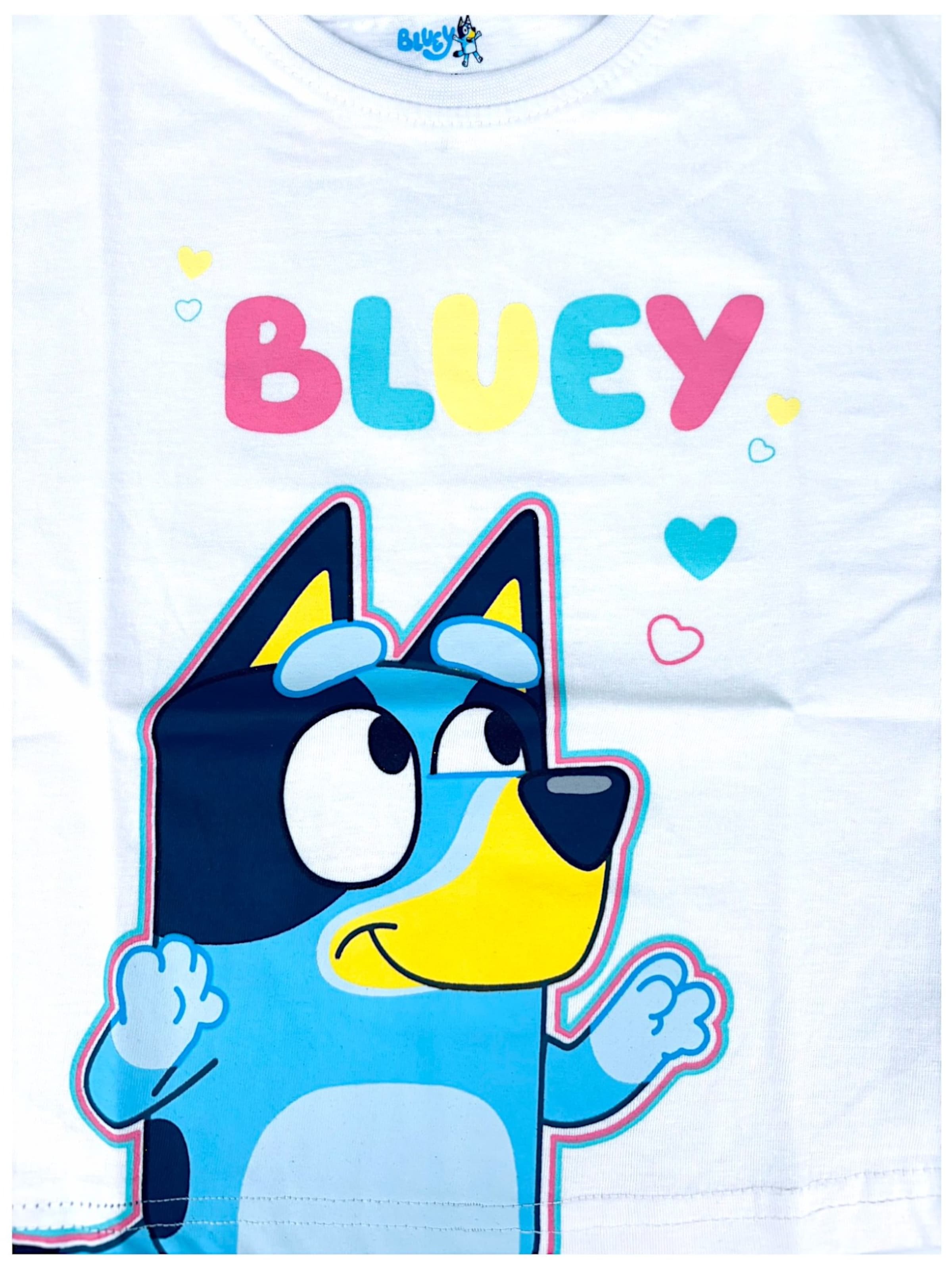 Bluey Футболка 'Crop Top' в белом цвете — фото 4