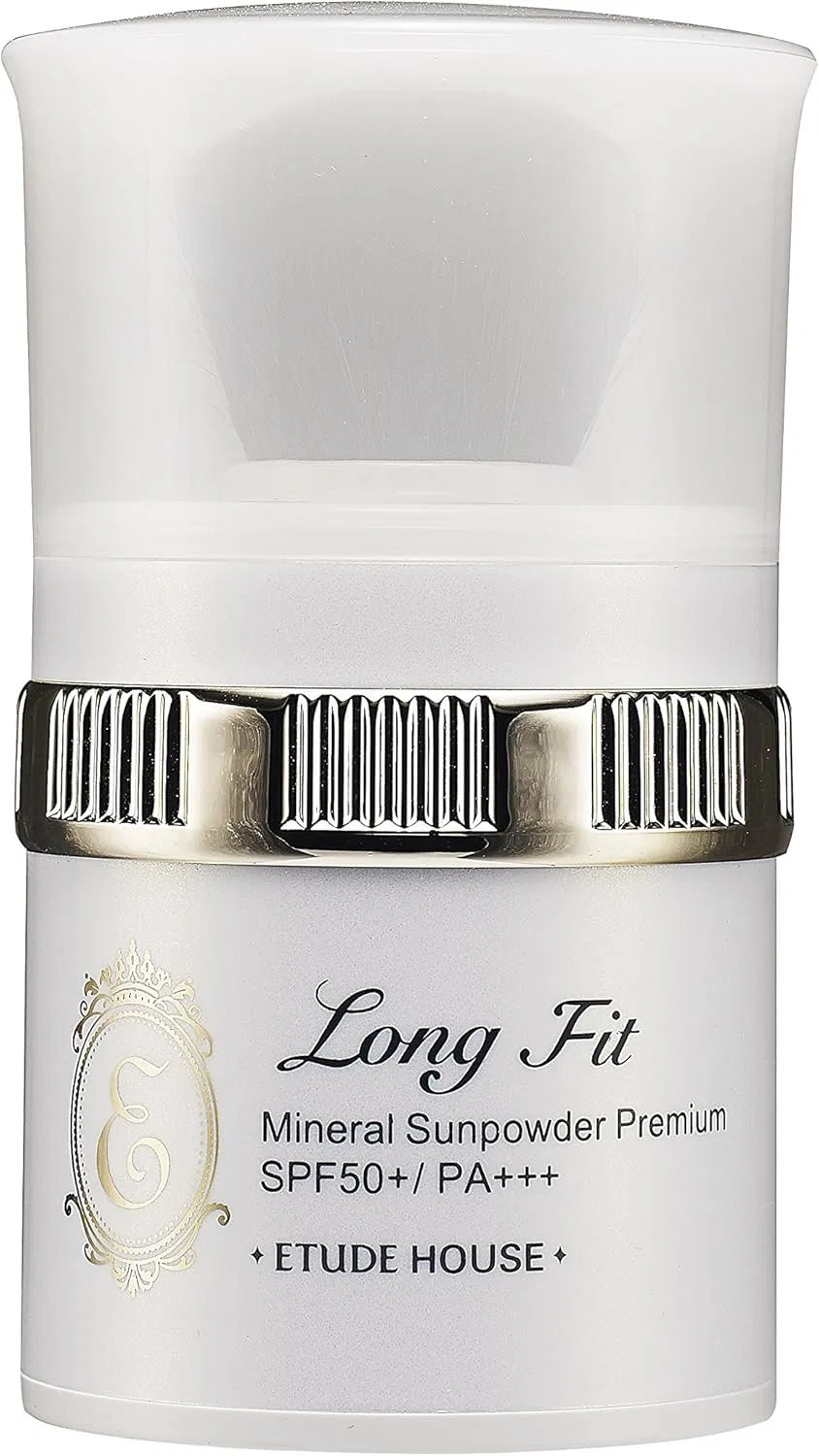 Пудра для лица Etude Long Fit Mineral Sun Powder Premium SPF50+ PA+++, 30 мл
