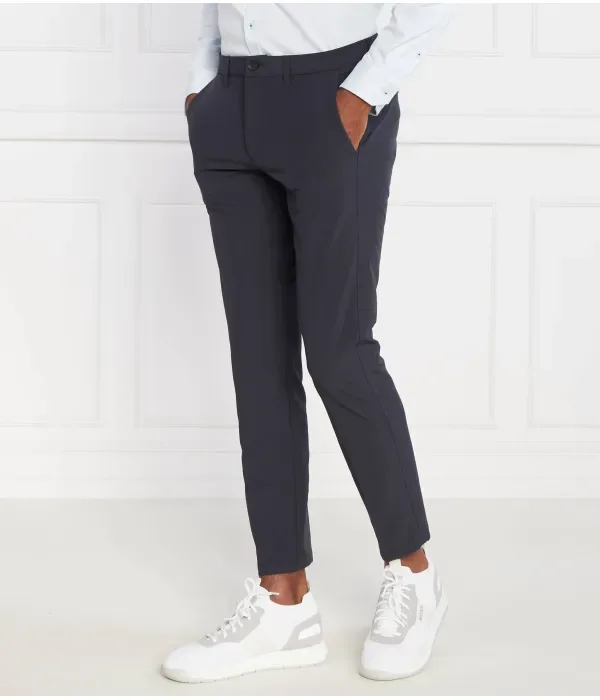 Брюки для поездок на работу (T Commuter Pants) slim fit Boss Green, графитовый — фото 3