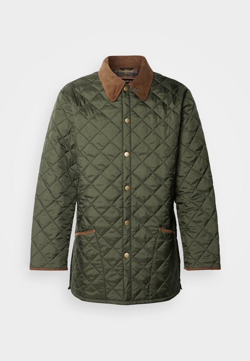

Короткое пальто 30TH ANNIVERSARY QUILTED Barbour, оливковый