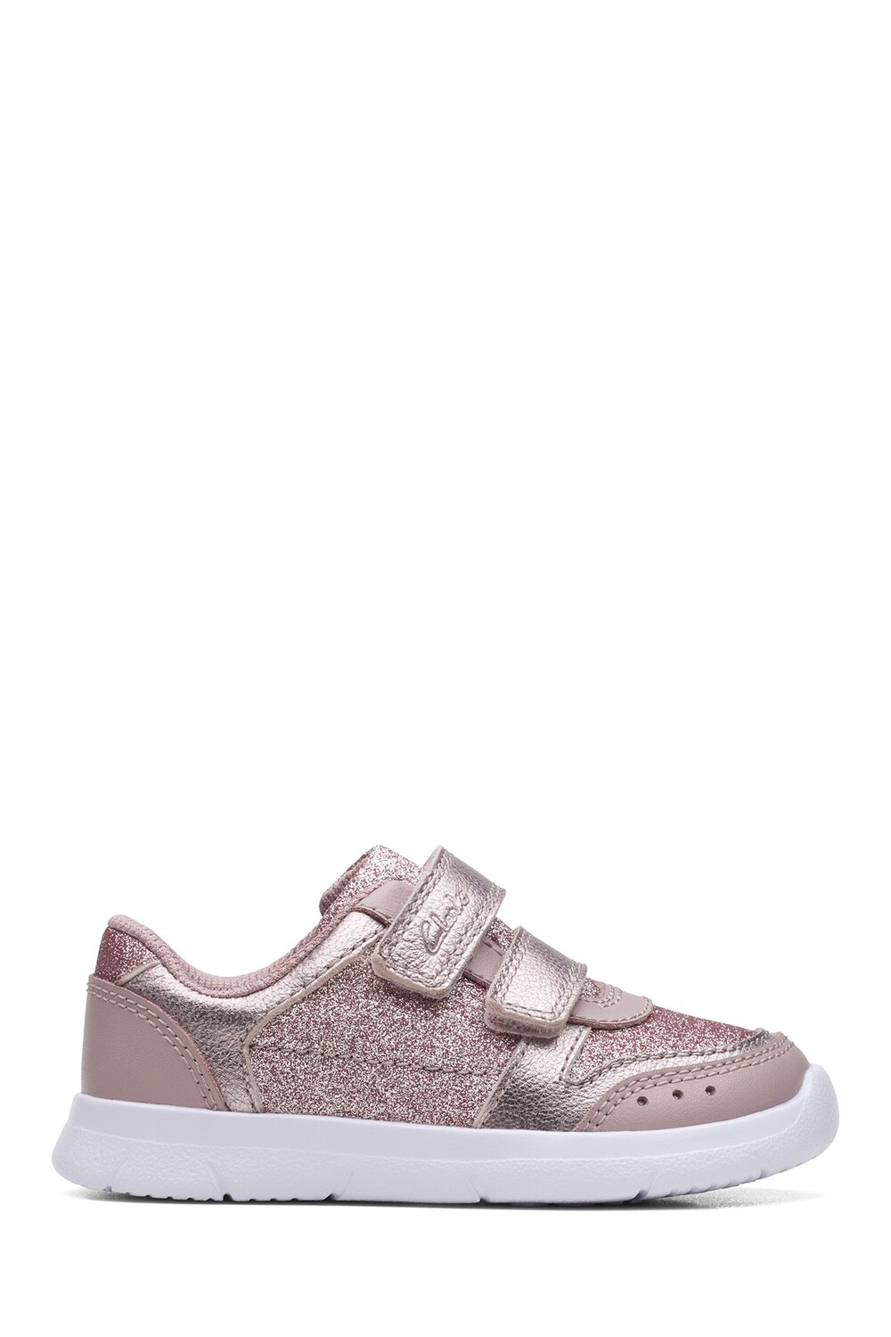 

Кожаная детская многофункциональная спортивная обувь Clarks, розовый