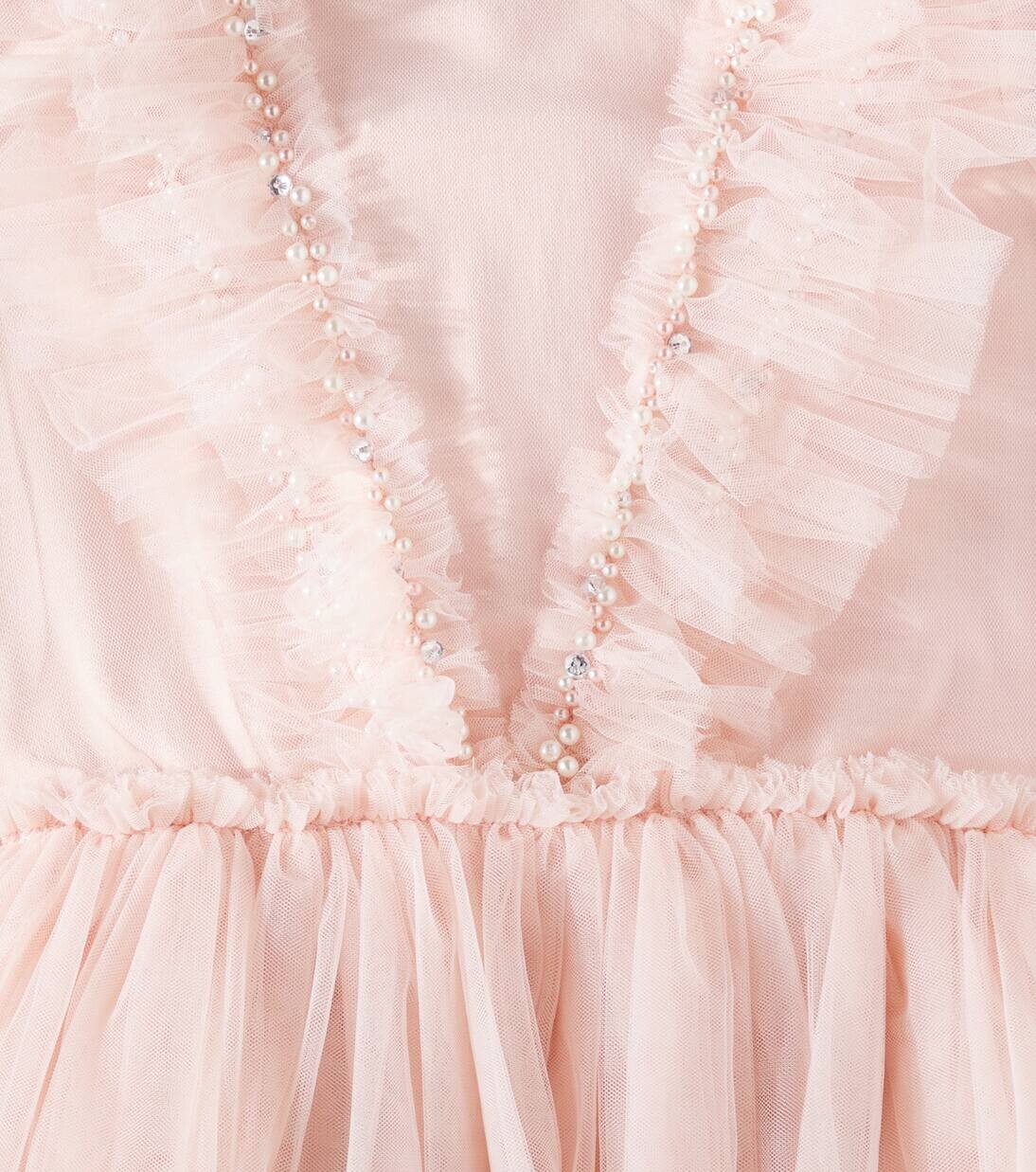 Платье из джерси и тюля Tiny Dancer Tutu Du Monde, цвет blush — фото 3