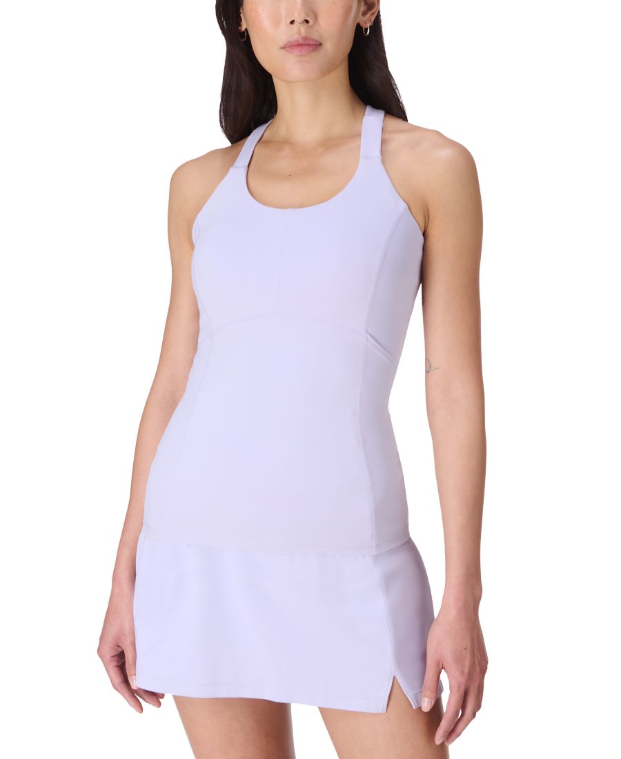 

Женская майка-топ с перекрестной спинкой для активного дня Sweaty Betty, Heather Purple