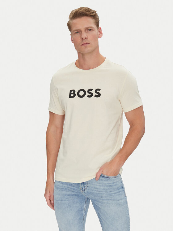

Футболка обычного кроя 50491706 Boss, белый