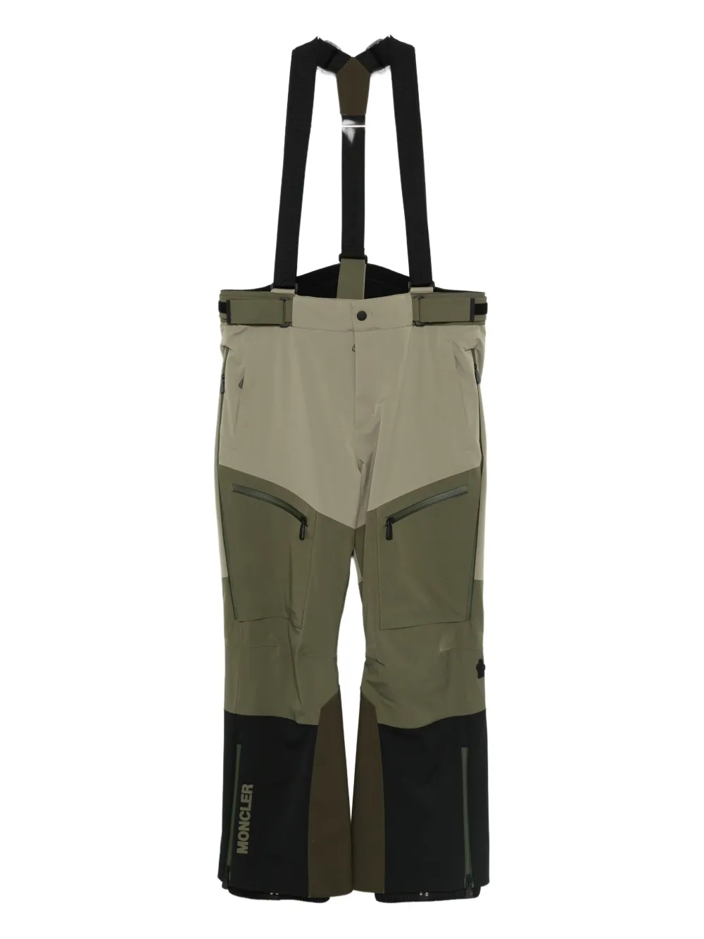 

Карго-брюки Moncler Grenoble, зеленый