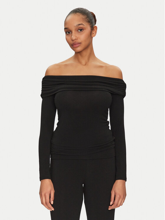 

Блузка облегающего кроя Glamour 15339759 Only, черный