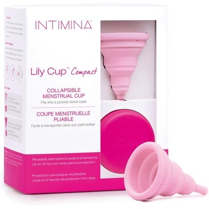 

Менструальная чаша Lily Cup Compact Small с плоским складным дизайном, размер A Intimina