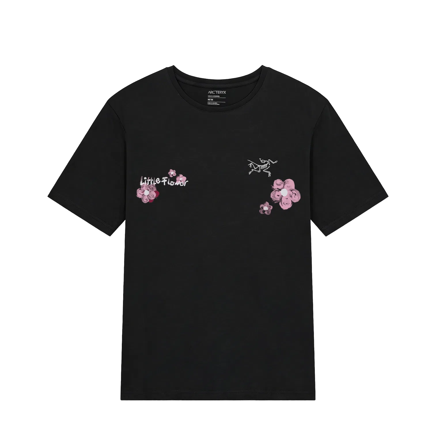 Футболка с круглым вырезом унисекс Arcteryx Black