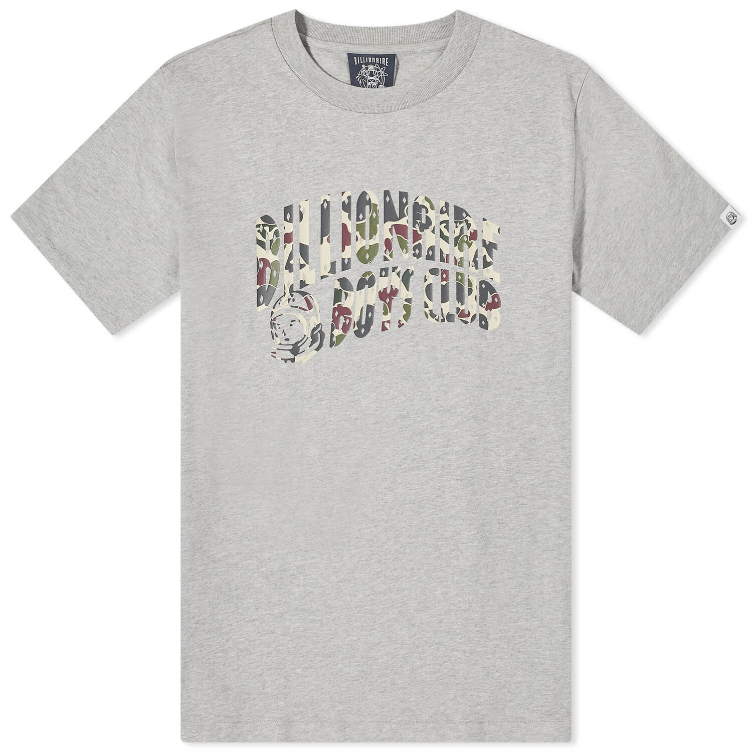 

Футболка Billionaire Boys Club Duck Camo Arch Logo, цвет Heather Grey