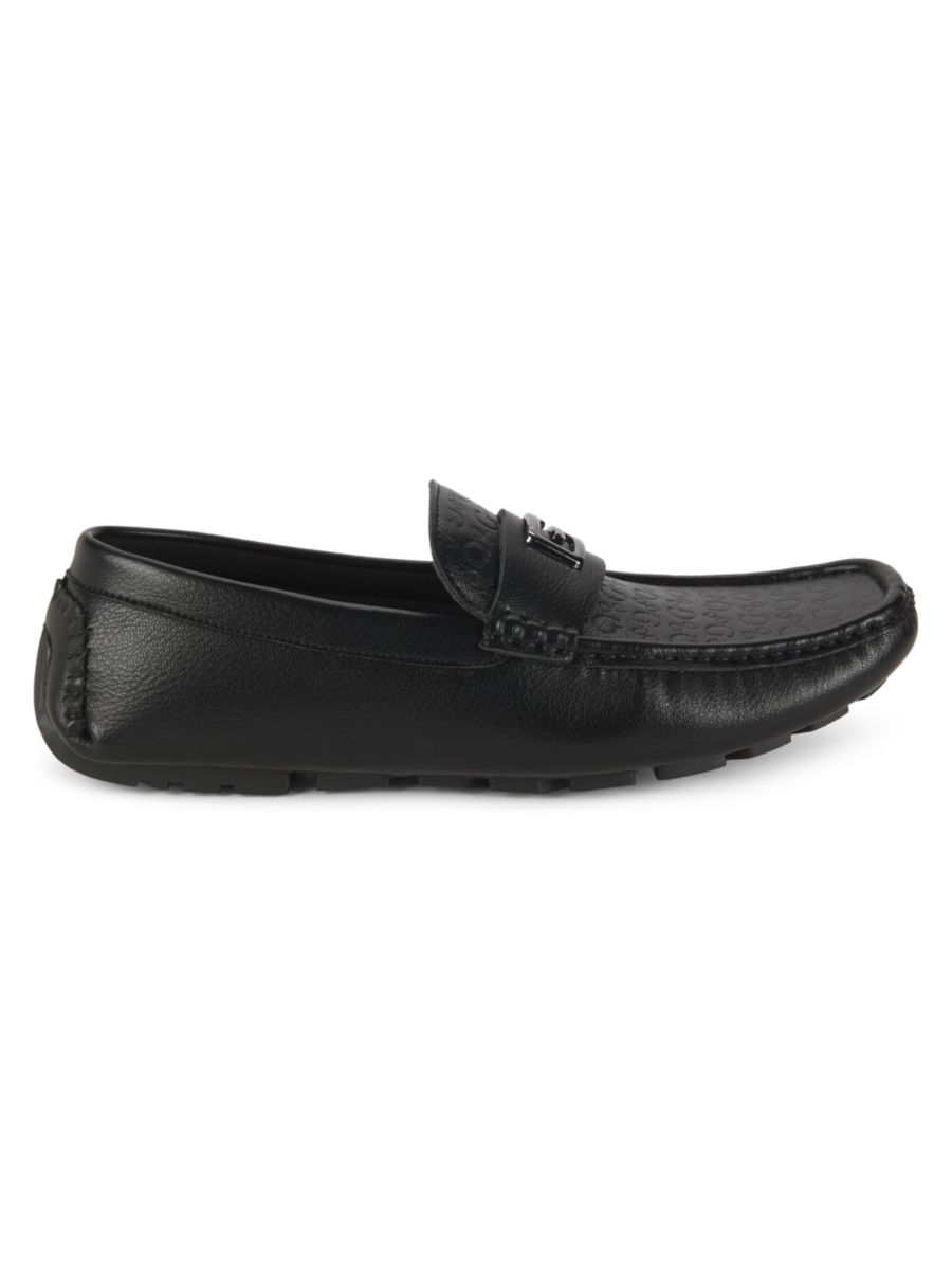 

Лоферы с монограммой Alsto Guess, черный