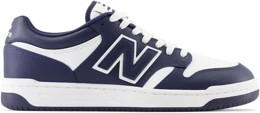 Мужские кроссовки New Balance 480 V1, белый/синий — фото 3