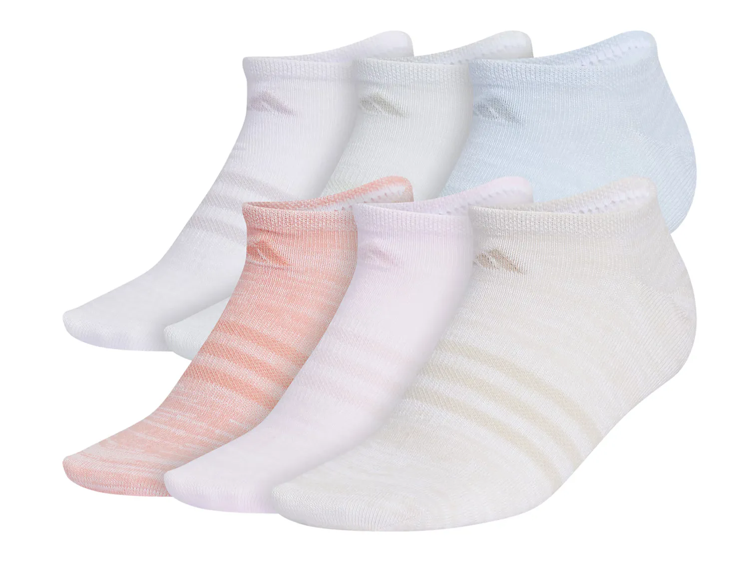 

Носки Superlite Women's No Show Socks - 6 Pack Adidas, цвет multicolor