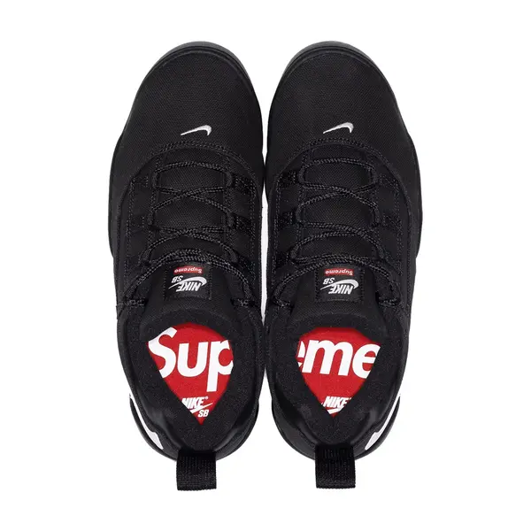 Кроссовки x supreme sb darwin low Nike, черный — фото 3