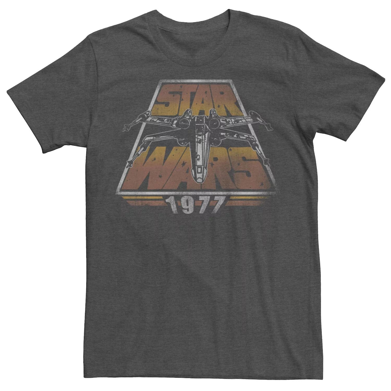 

Мужская футболка X-Wing 1977 года с винтажным рисунком в стиле ретро Star Wars