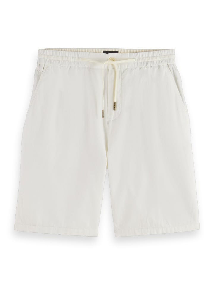 

Тканевые шорты Scotch & Soda, белый