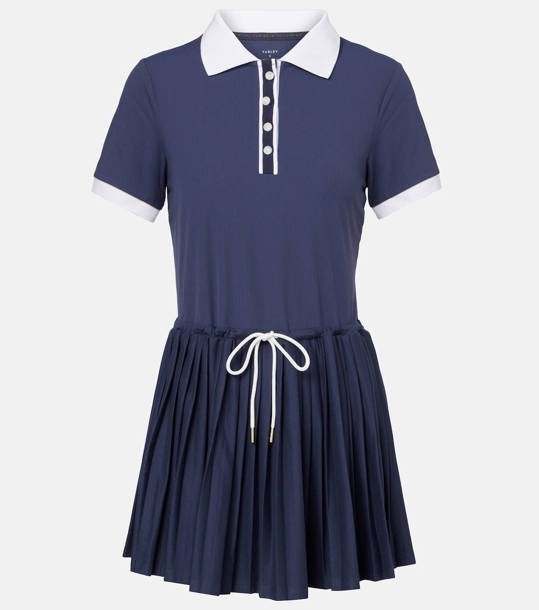 

Платье теннисное Paloma из джерси Varley, Blue Nights/white