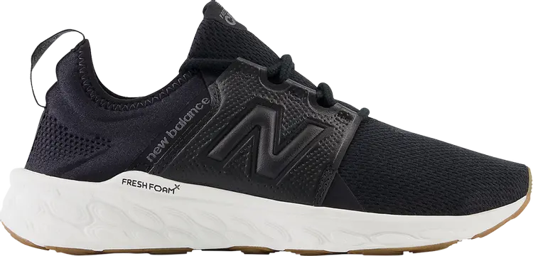 Кроссовки Wmns Fresh Foam X Cruz v3 Wide 'Black Gum', черный