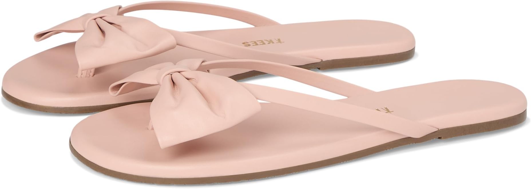 Сандалии TKEES Lily Oversized Bow, цвет Ballet Pink