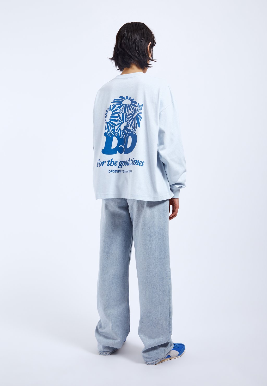 

Топ с длинными рукавами LILY Dr.Denim, светло-голубой