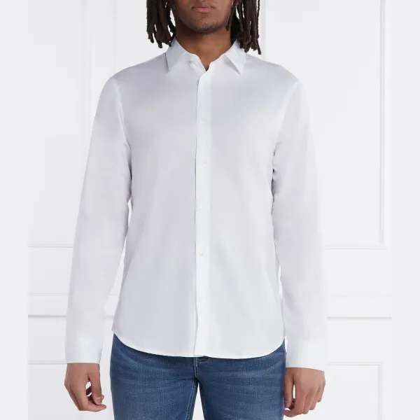

Рубашка стандартного кроя Armani Exchange, белый
