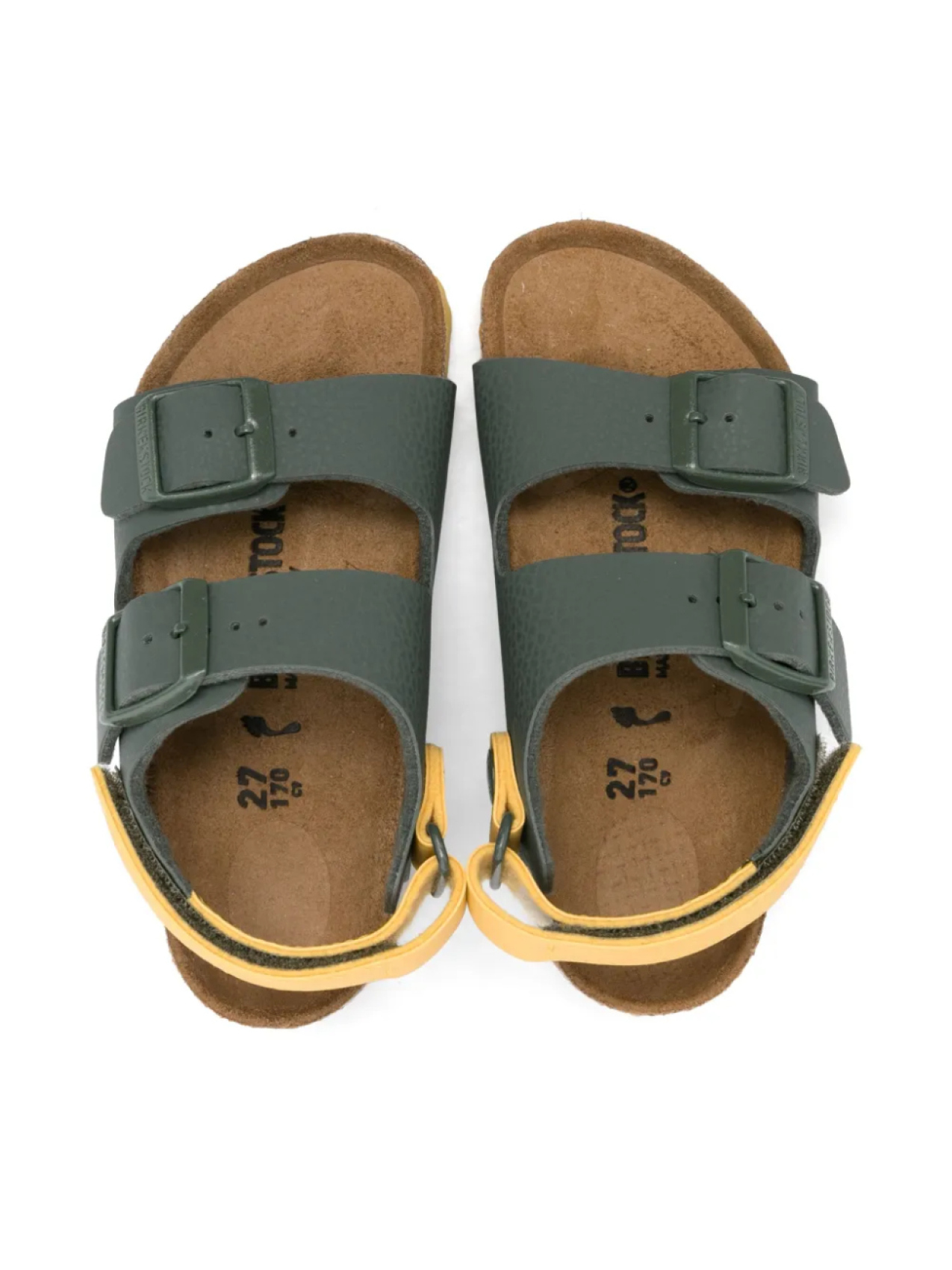 Сандалии Milano AS Birkenstock Kids, зеленый — фото 3