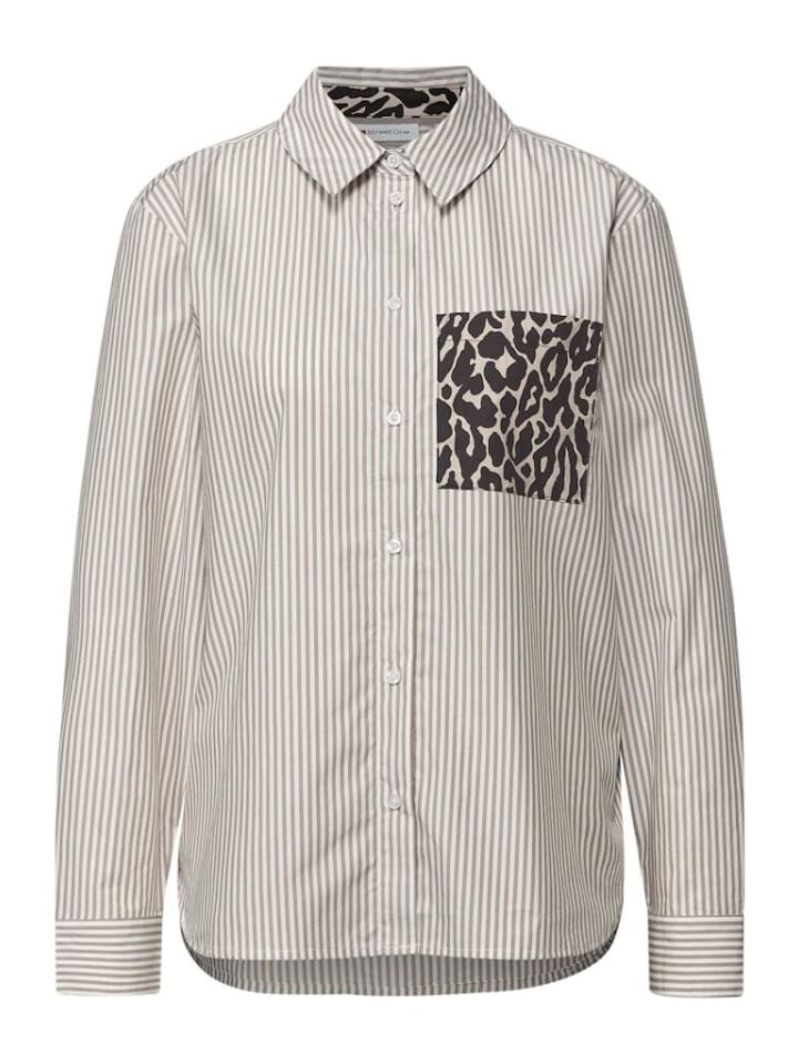 

Street One Блузка с длинными рукавами, светло-терра-мокко