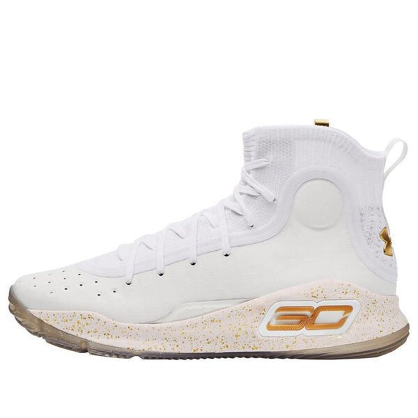 

Кроссовки curry 4 retro 'white gold' 2024 Under Armour, желтый