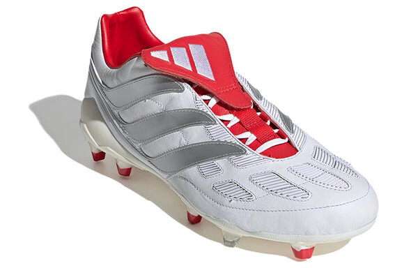 Кроссовки x david beckham predator precision fg Adidas, серебряный — фото 3