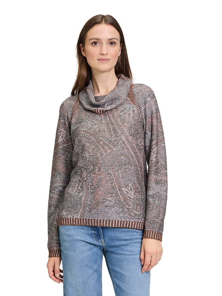 

Пуловер Betty Barclay Rollkragenpullover, коричневый