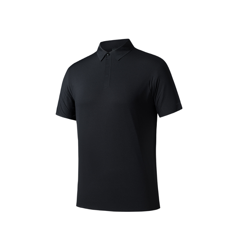 

ANTA Чемпион поло All Weather Series мужская базовая черная, Черный, ANTA Чемпион поло All Weather Series мужская базовая черная