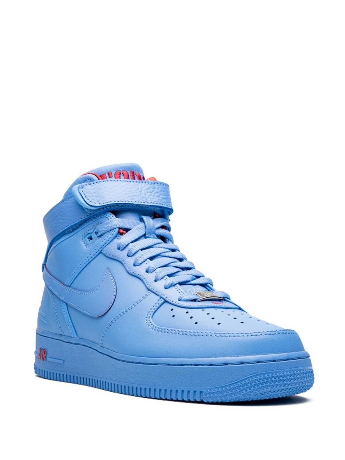 Nike высокие кроссовки Air Force 1, синий — фото 2