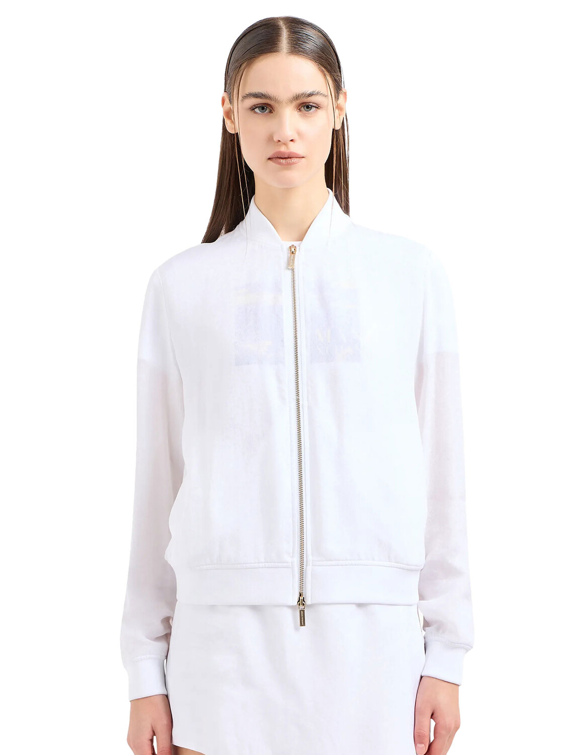

Пиджак armani giacca in satinato jacquard Exchange, белый