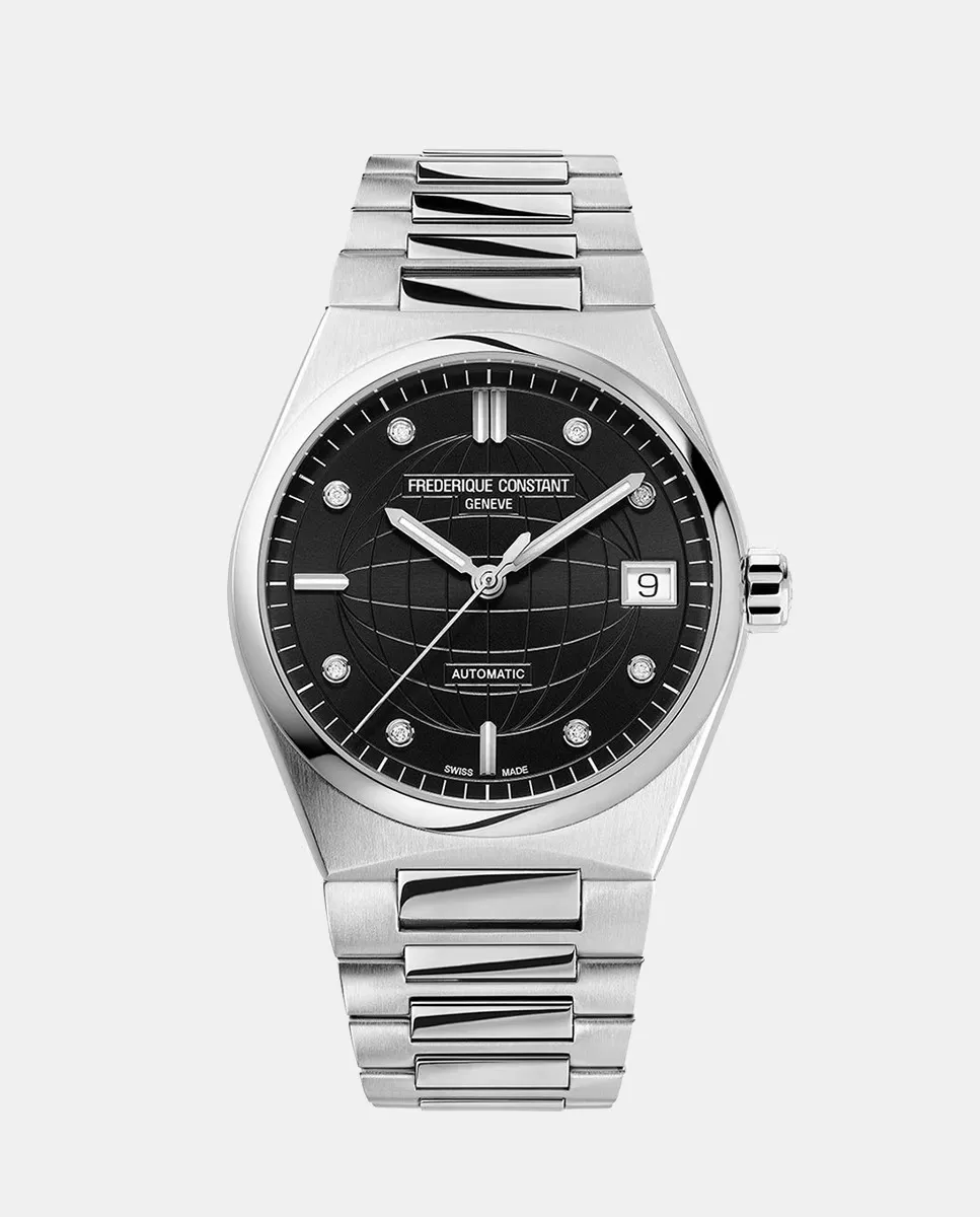 

Highlife Ladies FC-303BD2NH6B Автоматические женские часы с бриллиантами Frederique Constant, черный