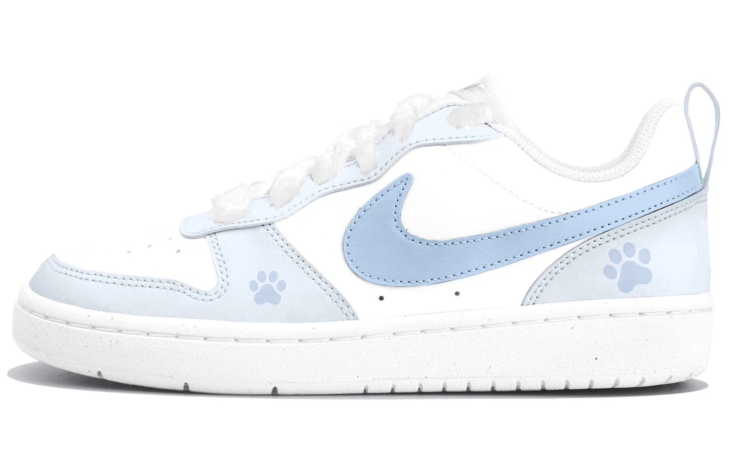 Кроссовки детские Nike Court Borough Blue Seal Low Top синие