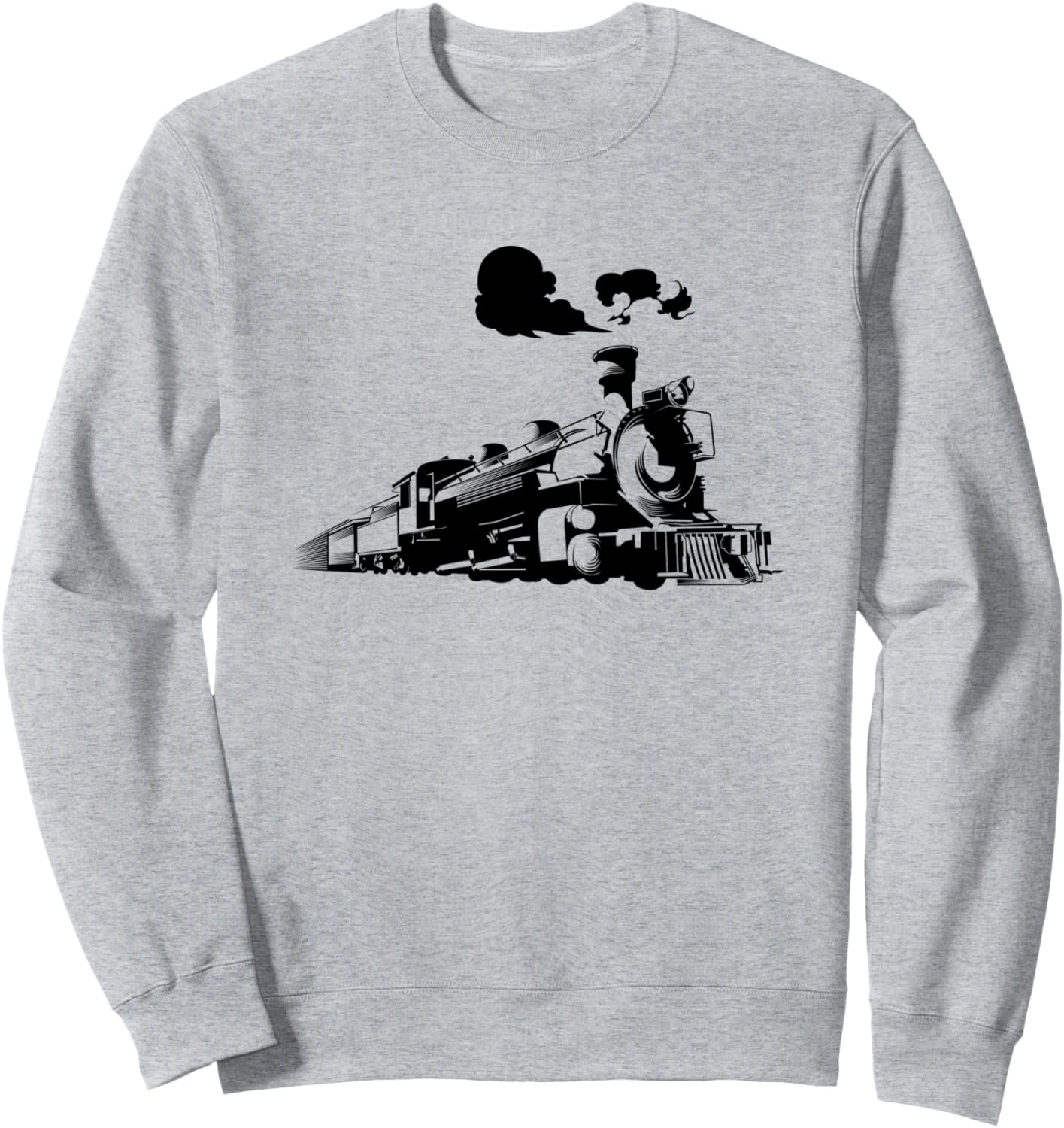 

Толстовка с рисунком паровоза Funny Train Spotter Graphic Shirts And Giveaways, серый
