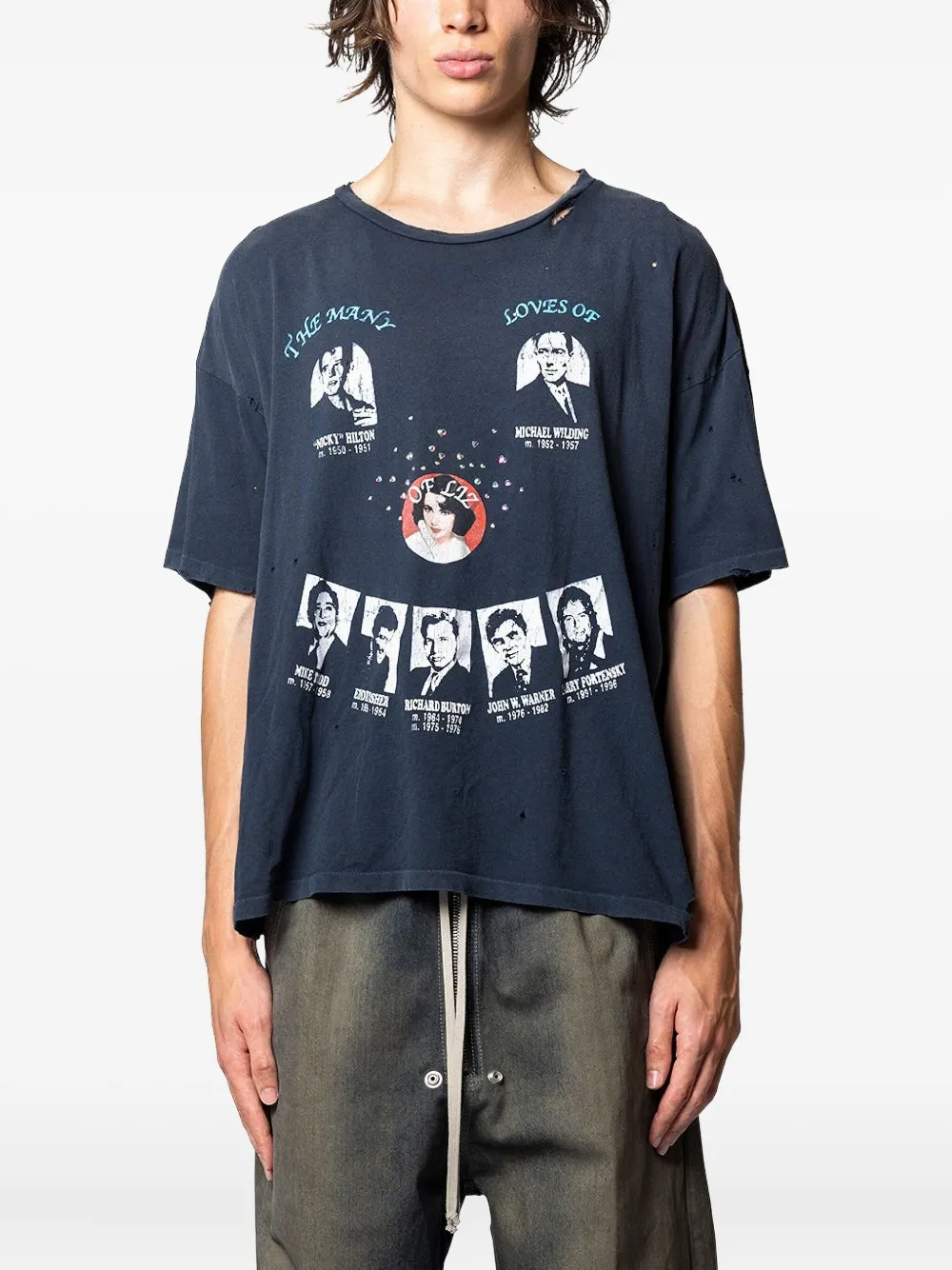 

Футболка Loves of Liz Paly, синий