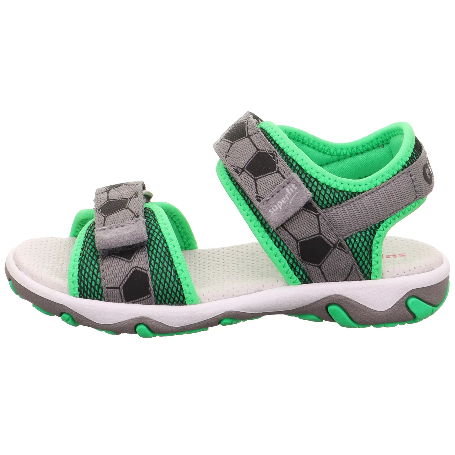 Сандалии MIKE 3.0 Superfit, светло-зеленый/светло-серый — фото 3