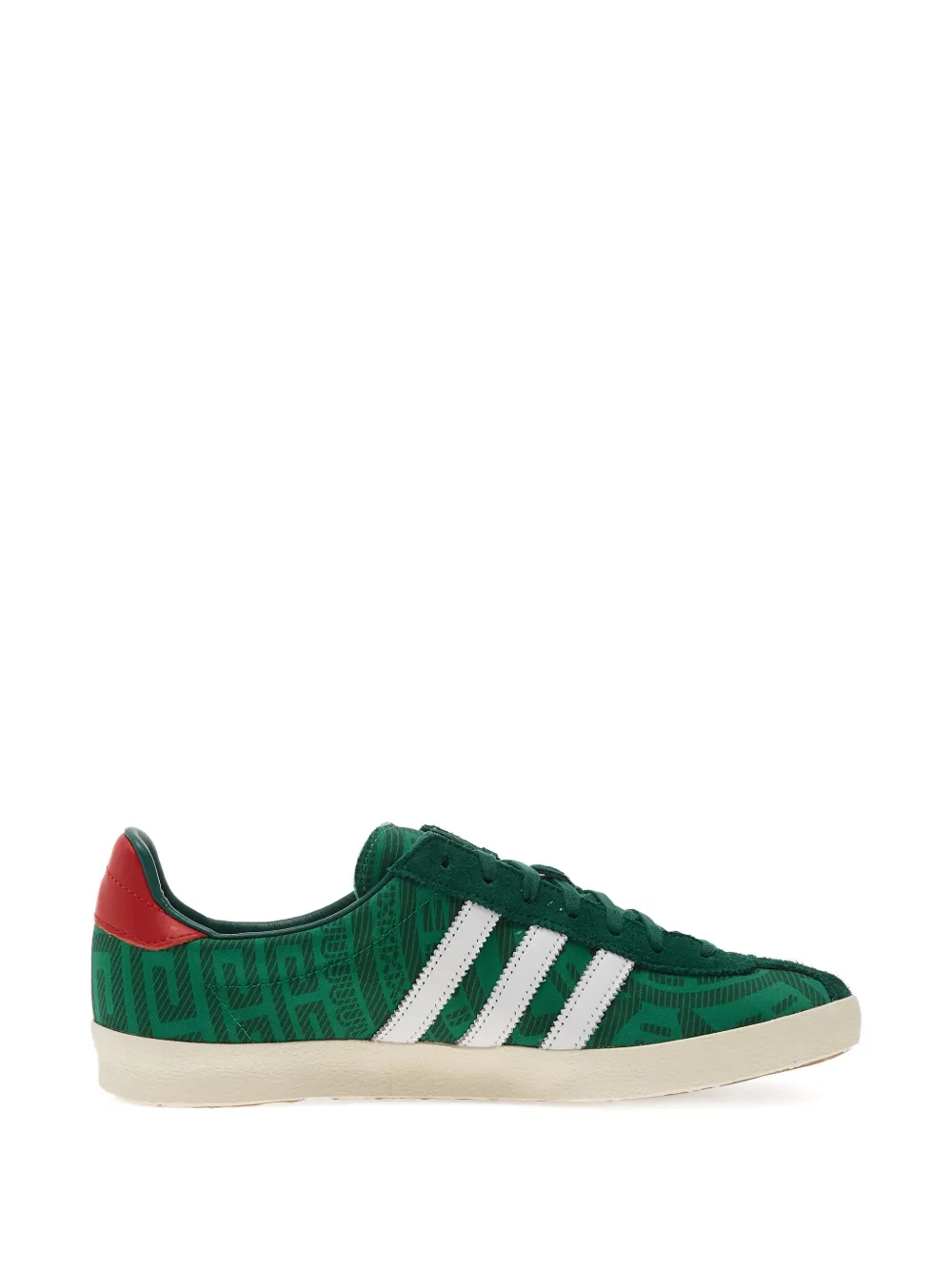 

Кеды с полосатым узором Mexicana Adidas, зеленый