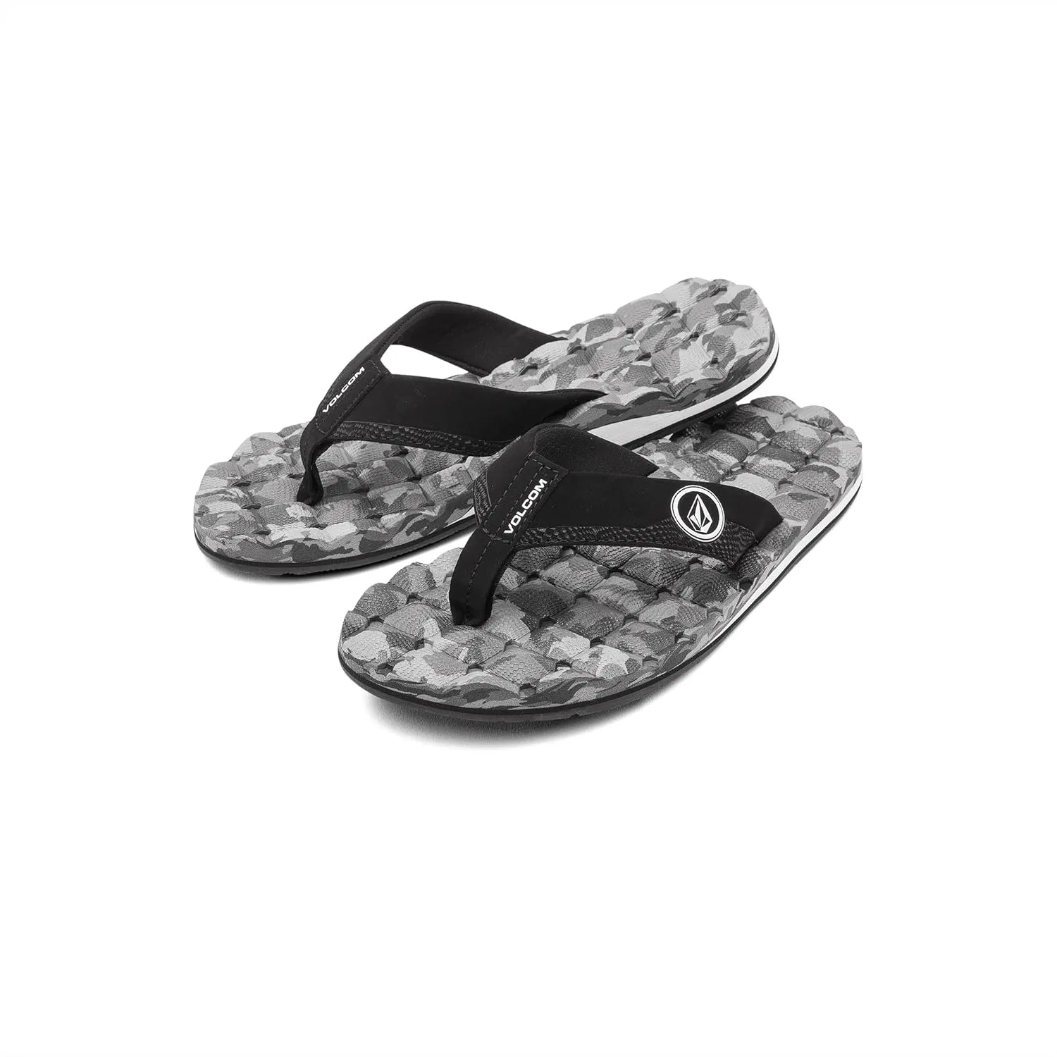 Мужские шлепанцы Volcom с откидной спинкой, Grey Combination
