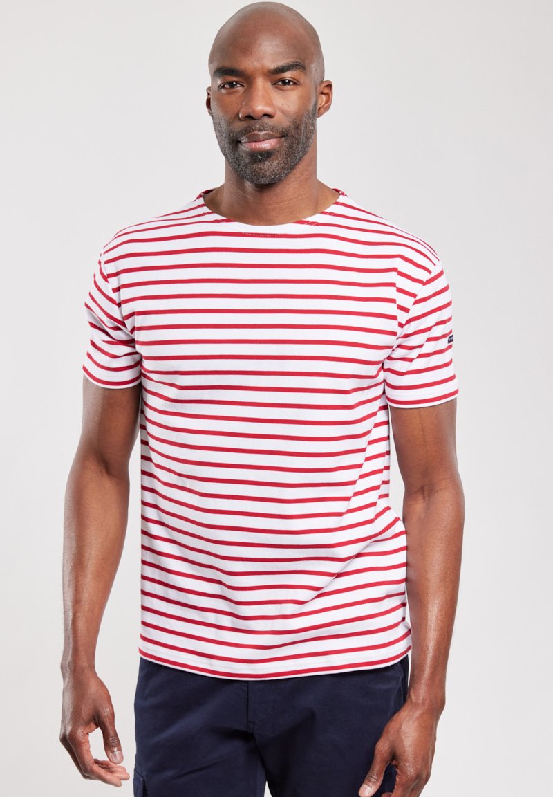 

Футболка с принтом DOËLAN MARINIÈRE Armor lux, белый