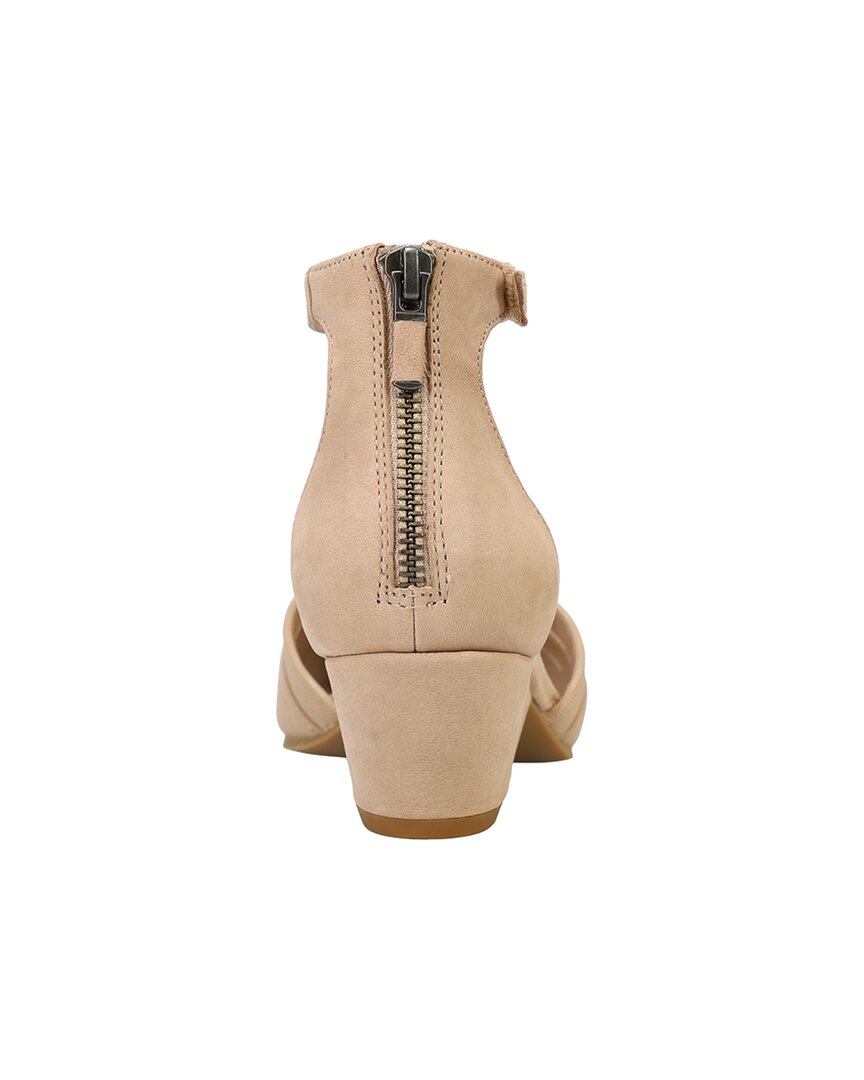 Кожаные туфли-лодочки EILEEN FISHER Halli, серый — фото 3