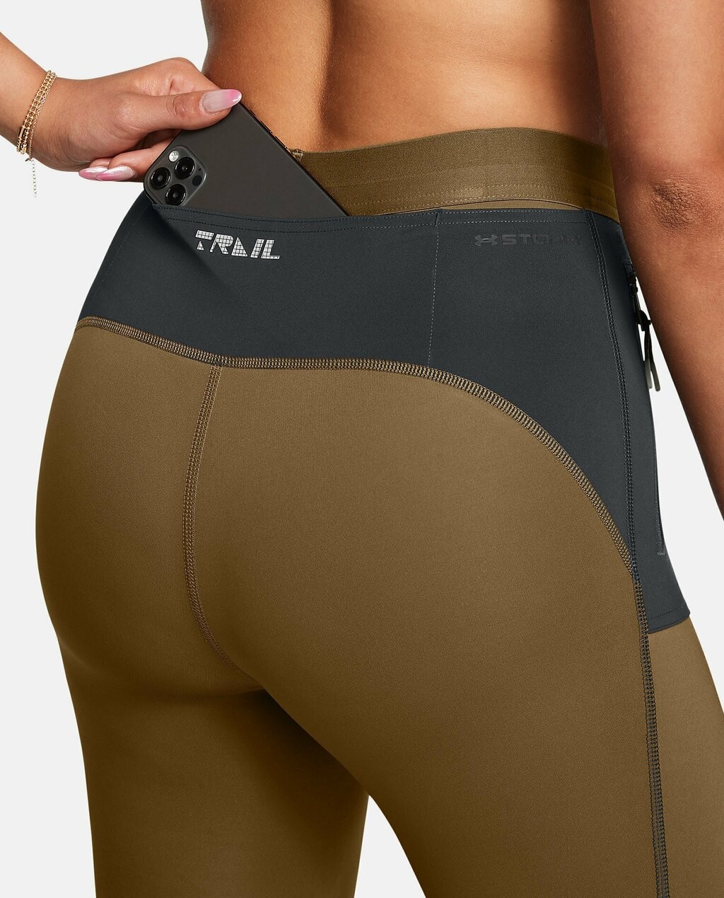 

Леггинсы Under Armour, коричневый