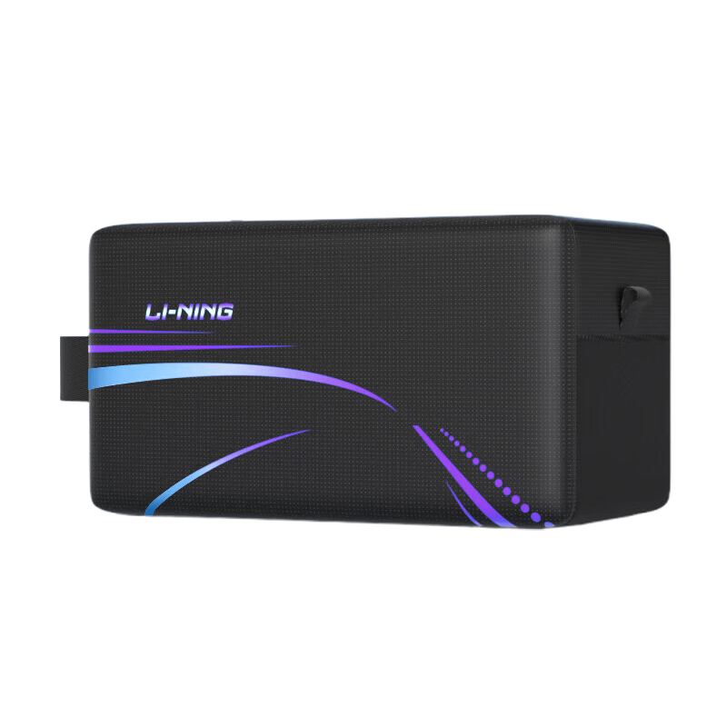 

LINING Полиэстеровая пляжная сумка унисекс разноцветная, Dazzle Black