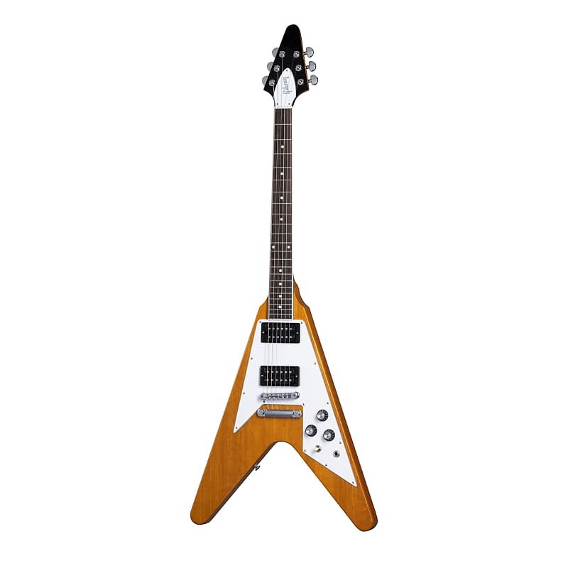 

Электрогитара Gibson '70s Flying V Electric Guitar - Antique Natural