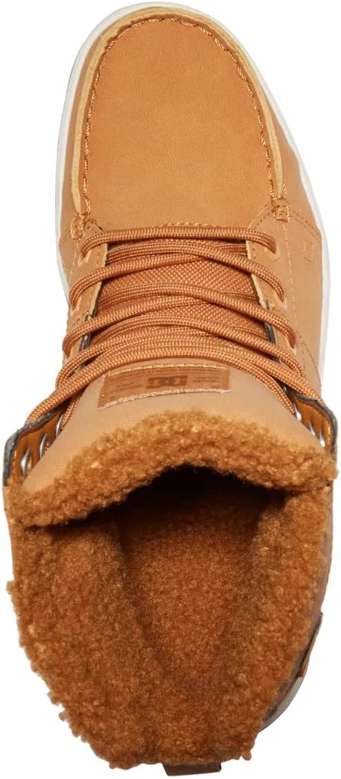 Мужские лодочные ботинки DC Shoes Woodland, Wheat Dk Chocolate — фото 4