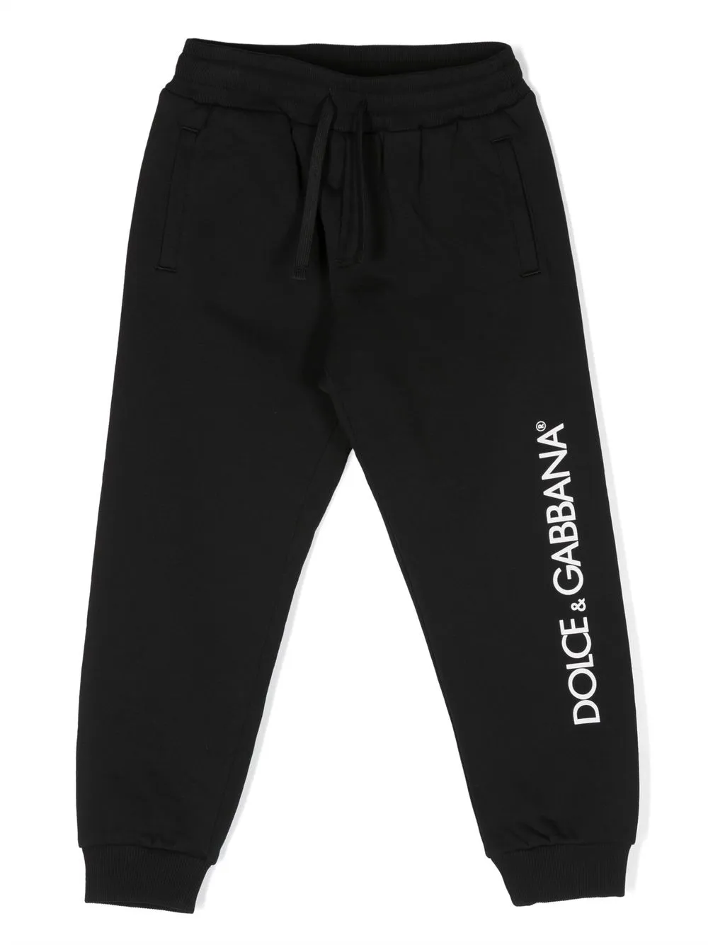 

Спортивные брюки с логотипом Dolce & Gabbana Kids, черный