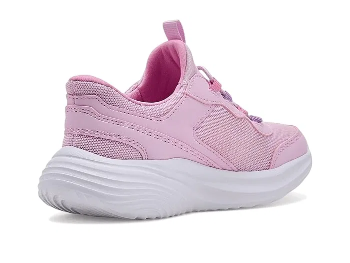 Кроссовки с технологией Hands Free Slip-In Bounder Pro SKECHERS KIDS, Light Pink — фото 4
