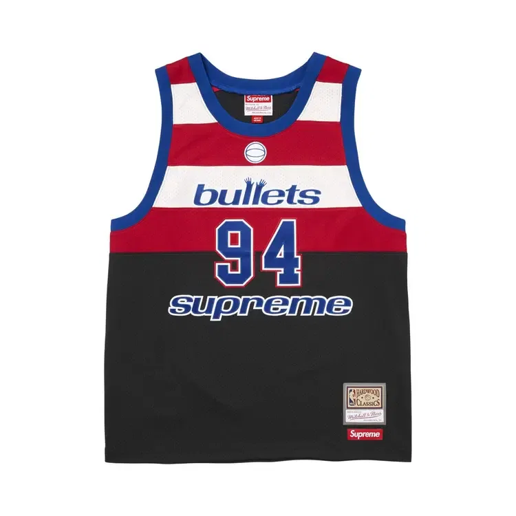 Футболка Supreme x Mitchell & Ness Teams Jersey, черный